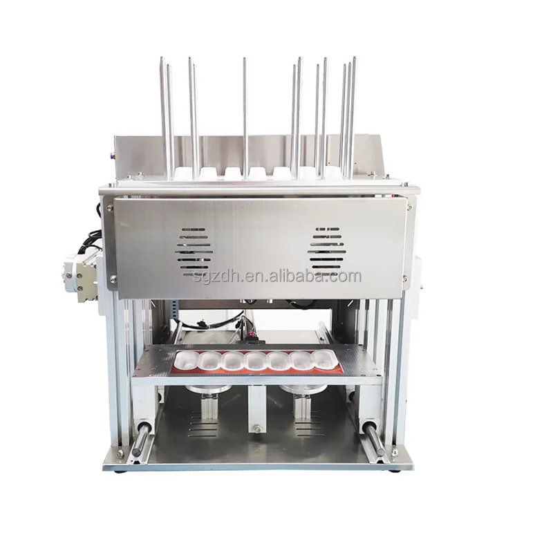 Electric Sea Cucumber Food Plastic Box And Beverage Packaging Sealing Machine Semi-Automatic Seafood Film Sealer
