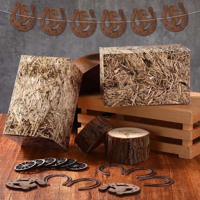 서양 파티 장식 농장 생일 베이비 샤워, 웨딩 파티 테이블 장식 용품, 18 개