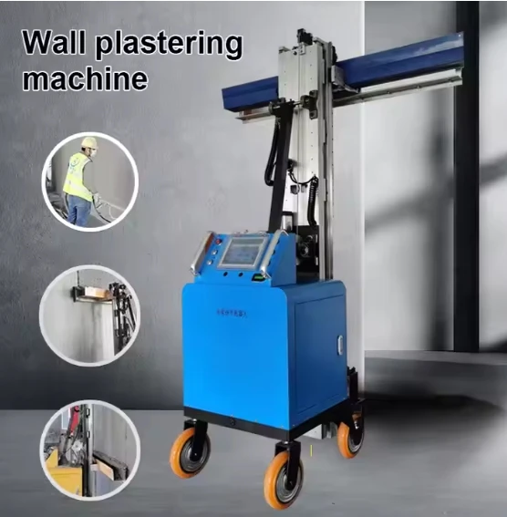 Customized Good Price Wall Screeding Plaster Machine Rendering Machine Wall Plastering Automatic Robot Plaster Machine for Wall