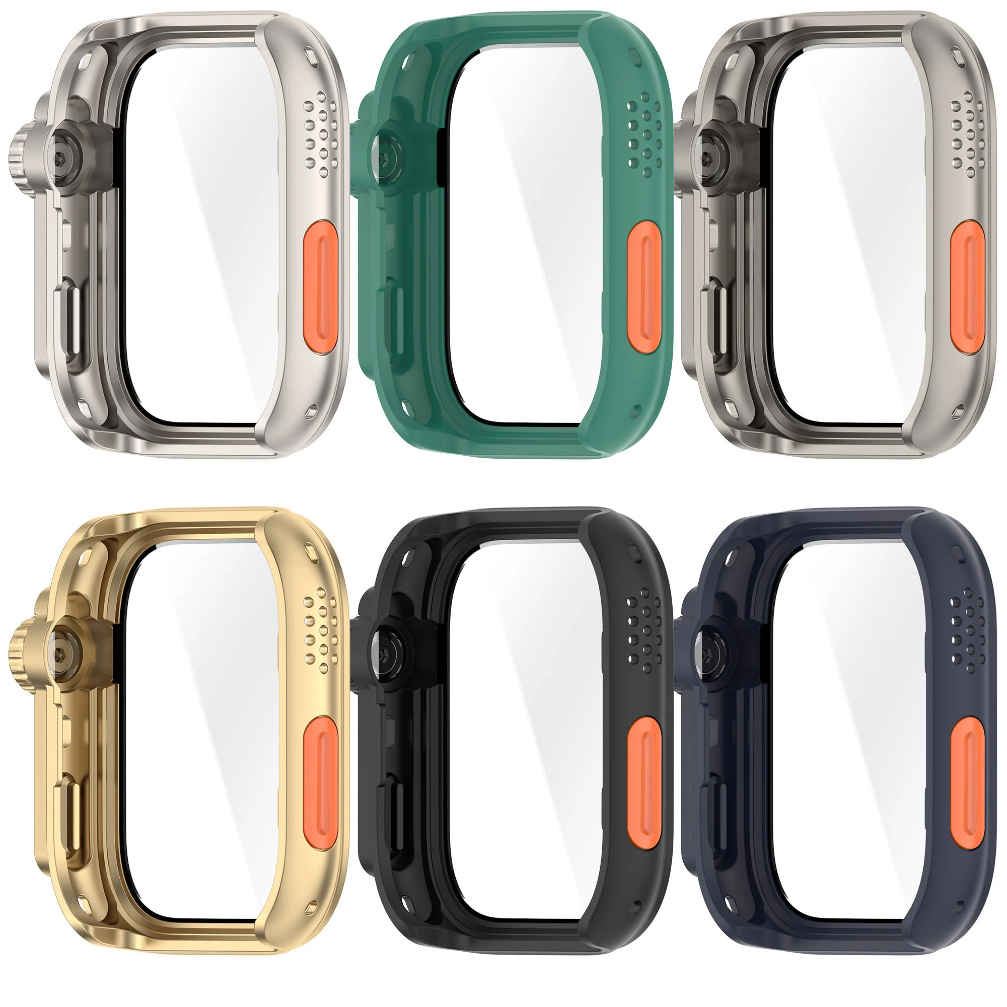 Change To Ultra Watch Case for Huawei Watch Fit5 Fit 5Pro 4Pro Fit4 Screen Protector Shell Glass Upgrade For Fit 5Pro to Ultra