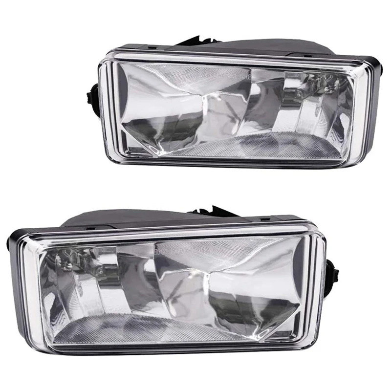 Clear Lens Driving Fog Lights Lamps For Chevy Silverado Suburban Tahoe GMC Sierra Yukon 25883245 GM2593160