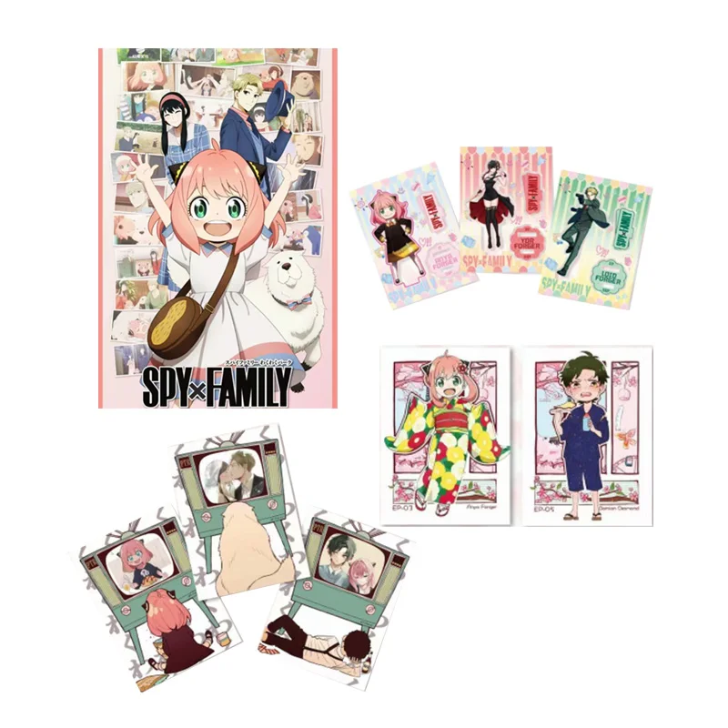 

Fantasy Ocean SPY x FAMILY Cards Wave 2 Anya Forger Collection 288 Designs Metal Edge Holographic Premium