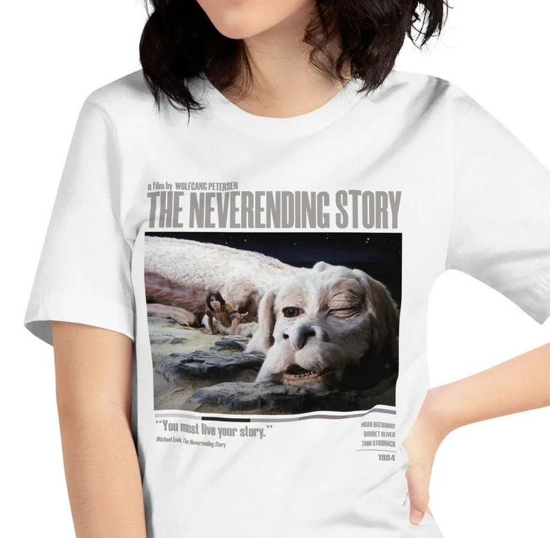 The Neverending story shirt, aesthetic tee, movie gift, Bastian, Unisex Tee