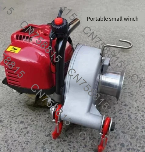 Portable  Powered Winch，Small Portable Engine Winch