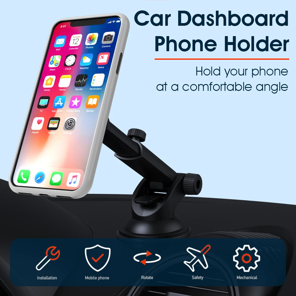 Hot sale Foldable Desktop Mobile Tablet Stand Desk Phone Holder for iPad iPhone Samsung Adjustable Smartphone Car Sucker Bracket