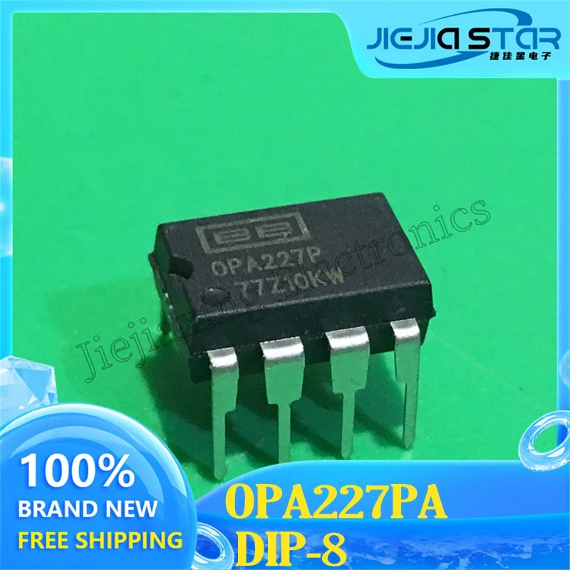 

4PCS Free Shipping OPA227P OPA227PA OPA227 100% Brand New Original DIP8 High Precision Low Noise Op Chip Latest Electronics ICs