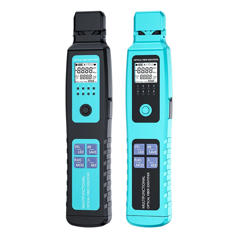 

Fiber Optic signal Recognition Instrument 800nm-1700nm VFL+OPM+RJ45 Multi-function Four-in-one Fixture Fiber Optic Line Seeker