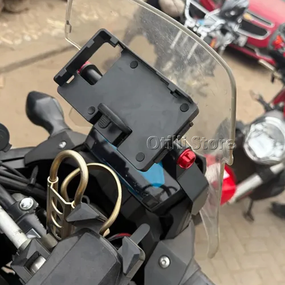 สำหรับฮอนด้า NC750X NC 750 X 2014 2015 NC700X NC 700X 2012-2014 ที่ยึดโทรศัพท์มือถือสำหรับมอเตอร์ไซค์ ขายึด GPS อุปกรณ์เสริม