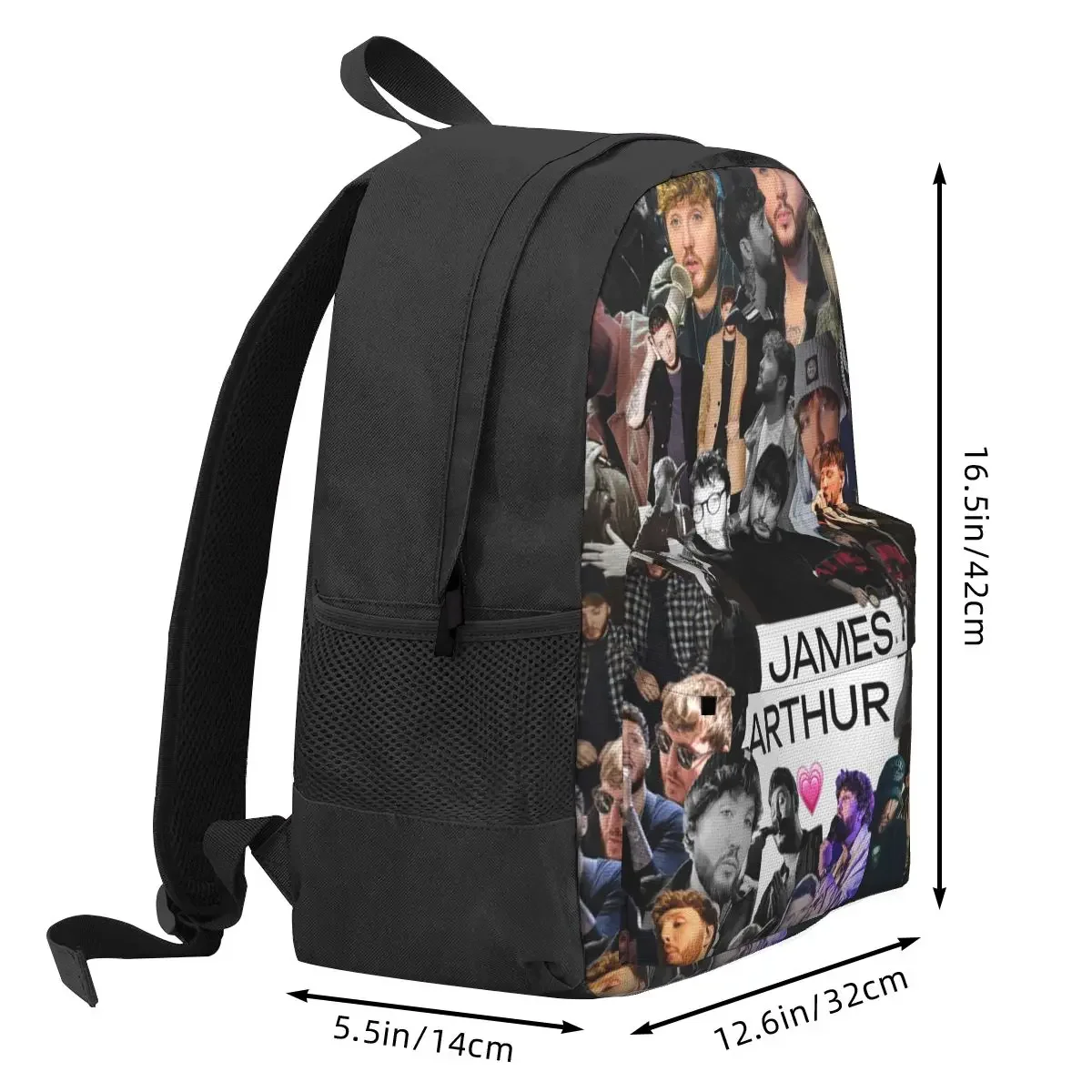 James Arthur Itll All Make Sense In The End Backpack Student BookBag Kids School Bag Computer Shoulder Bags for Men Women