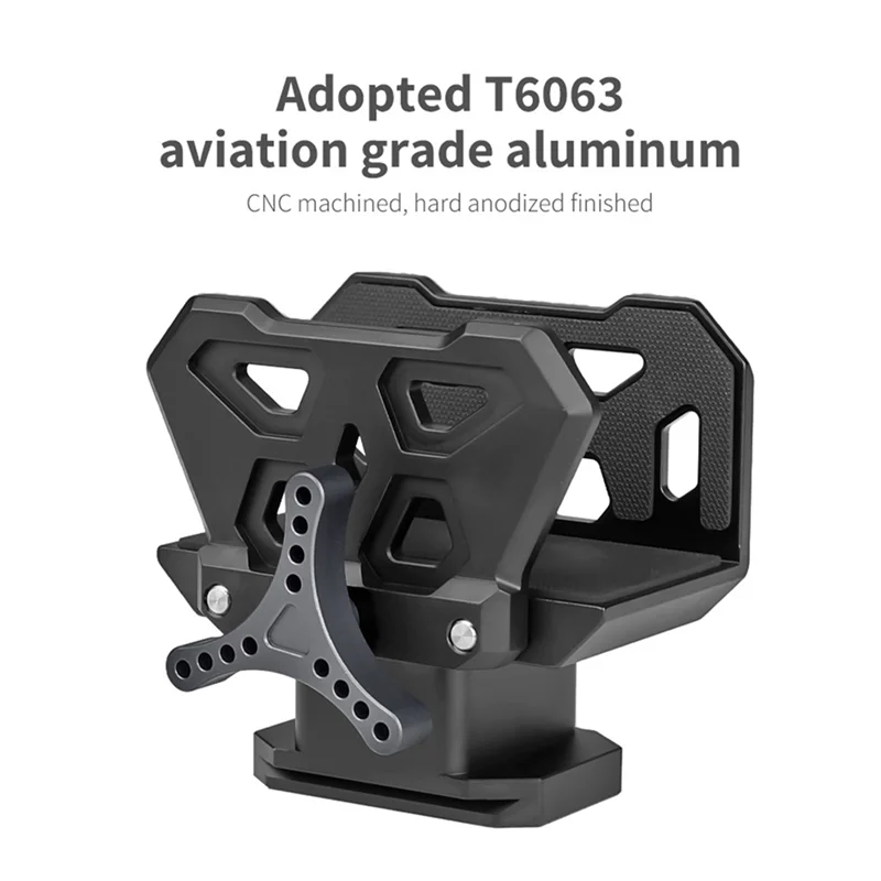 ABRS-Professional Saddle Clamp Adapter Tripod Bracket Vise Clamp Outdoor Bracket Adapts To3/8 Inch Thread Easy Installation