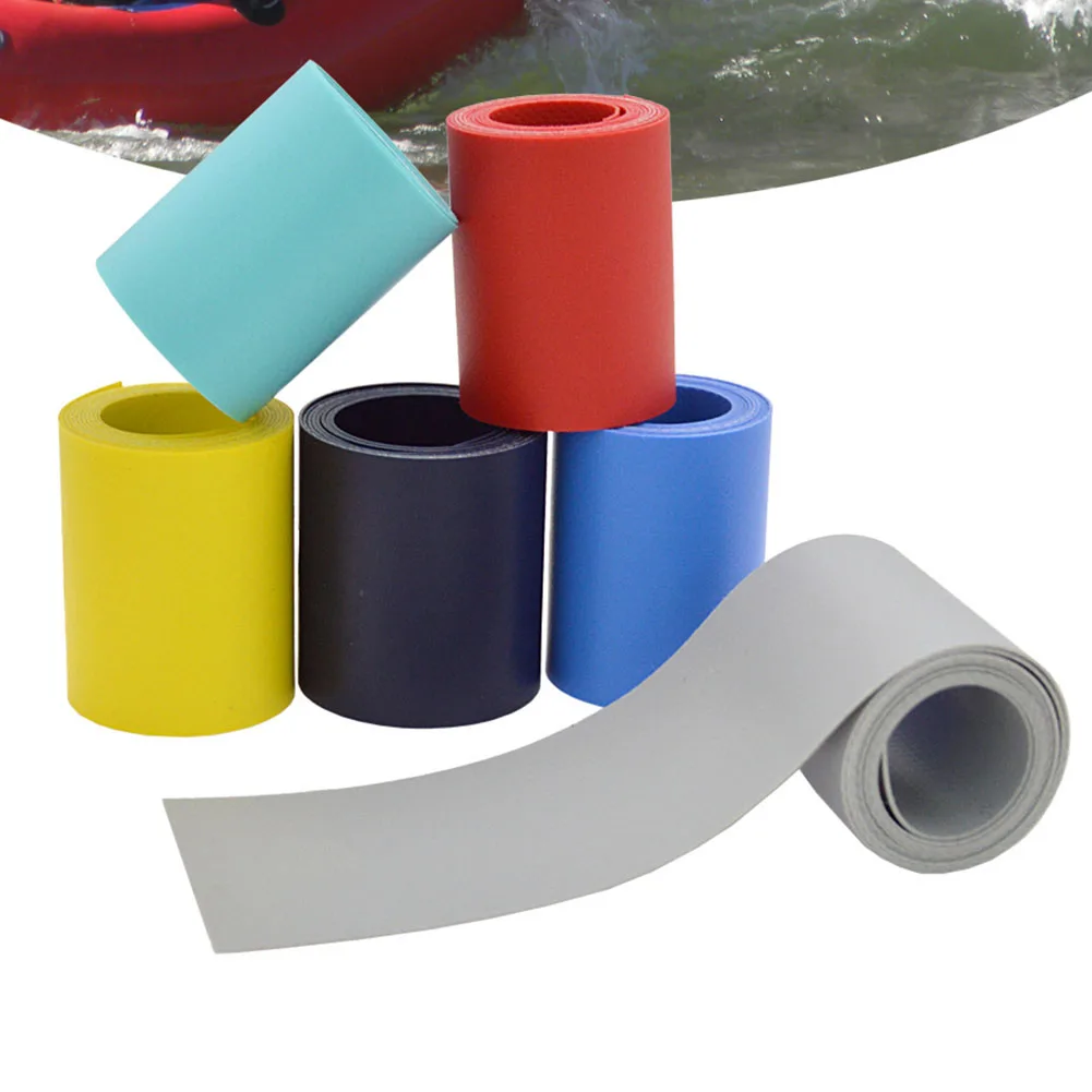 100x5cm Inflatable Boats Kayak Special Damaged-Leaking Hole PVC Repair Patch Kit Glued Waterproof Patch Tool Boat Accessories