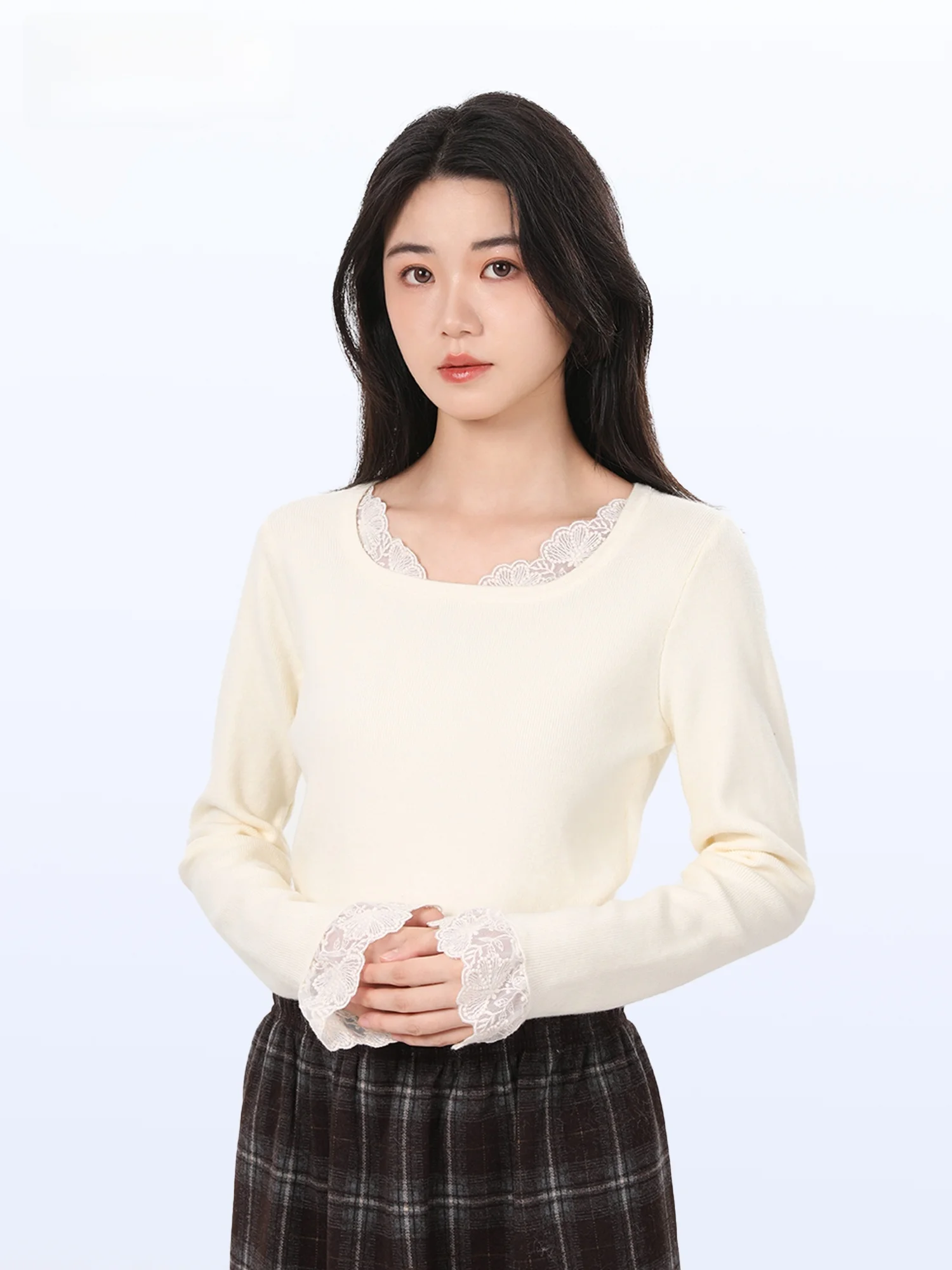 ele-lace-trim-v-ne-long-sve-t-irt-layering-ible-slimming-top-versatile-base-layer-for-women-by-yaya