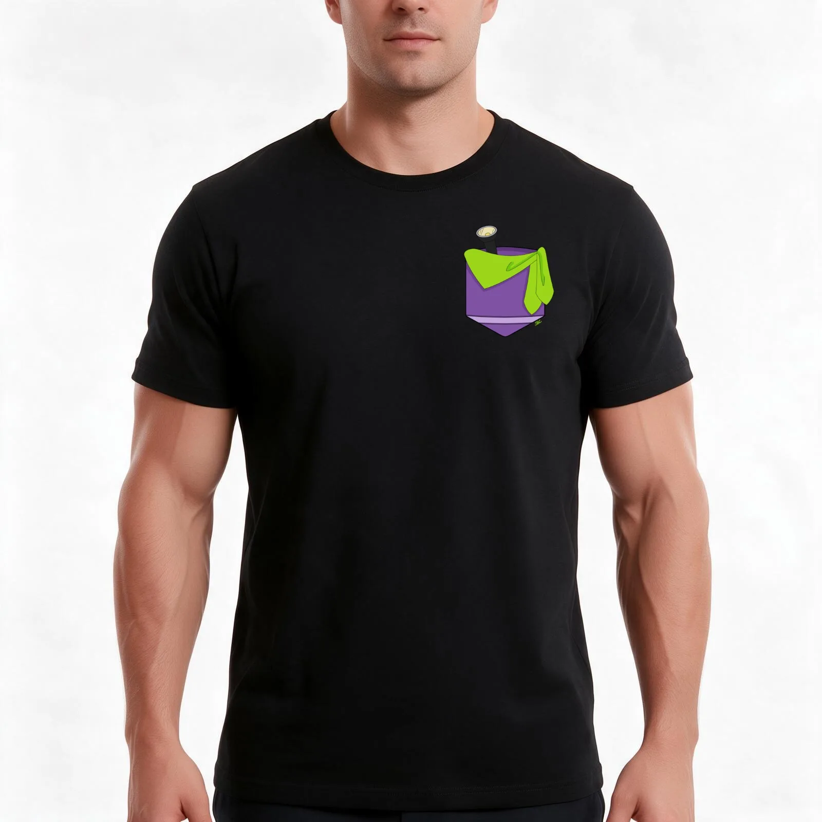 Jeepers! Pocket T-Shirt, Summer Casual Cotton Tee, Oversized Streetwear Tops, Vintage Graphic Print, Loose Fit Short Sleeve