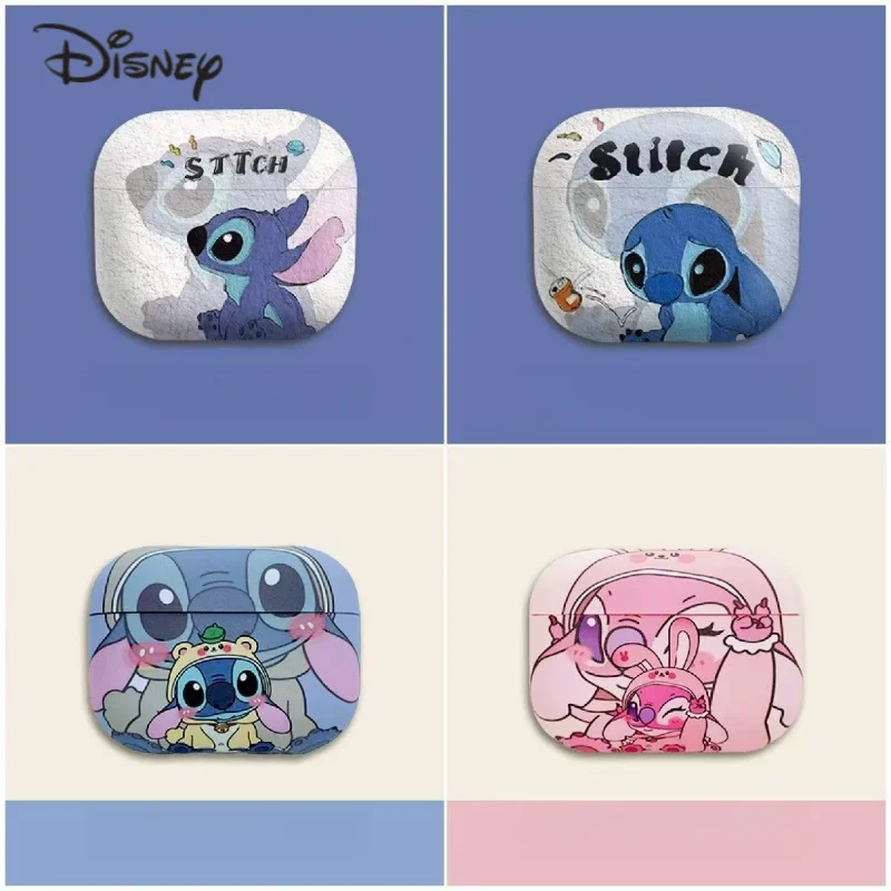 DisneyStitch Cartoon Anime Matte New AirPods1 Protective Cover Apple1/2/Pro3 Wireless Bluetooth Earphones Soft Case Holiday Gift