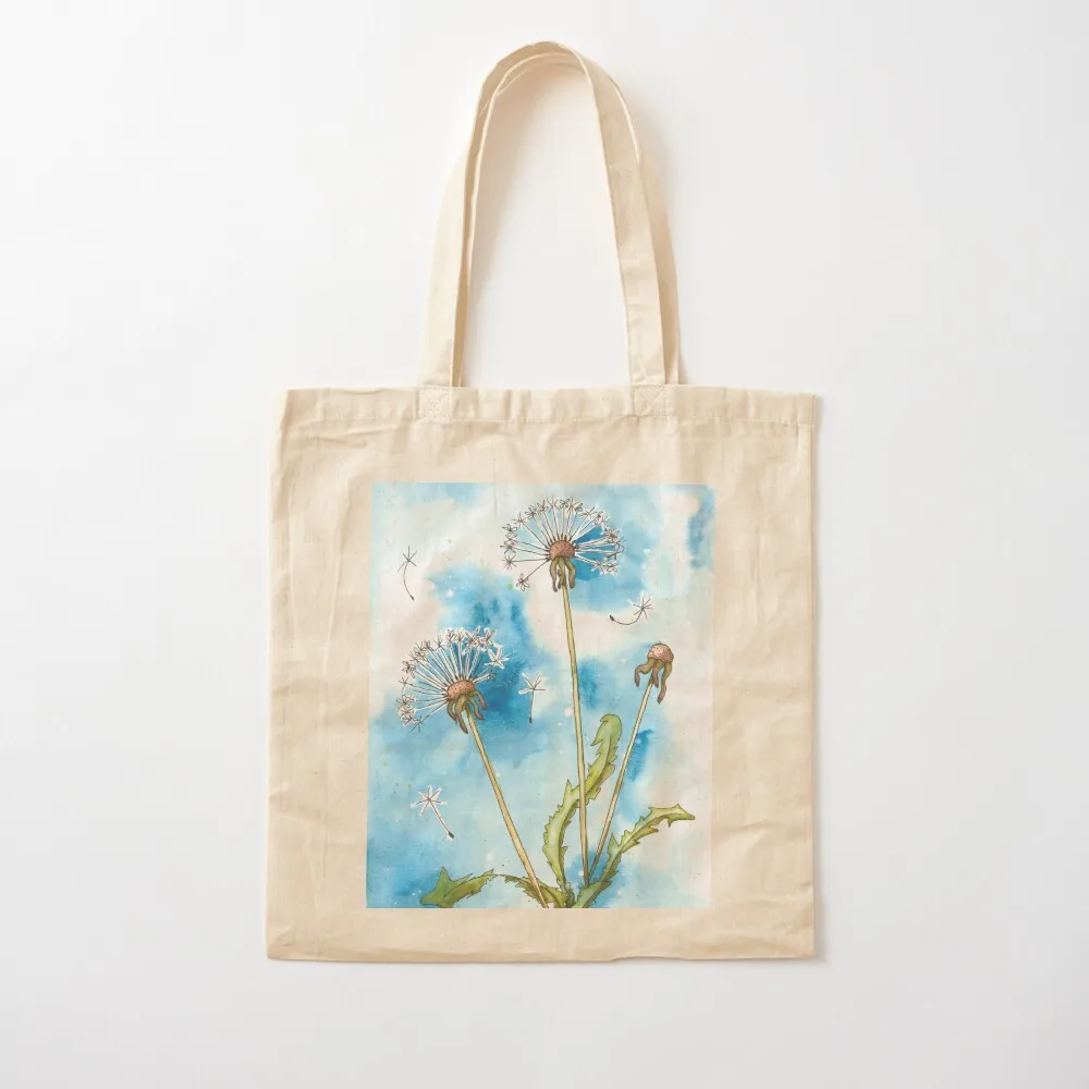 

Dandelion Clocks Tote Bag canvas bags custom bags Canvas Tote Bag