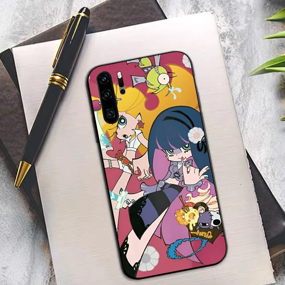 Panty Stocking with phone case For Huawei P 8 9 10 20 30 40 50 Pro Lite Psmart Honor 10 lite 70 Mate 20lite