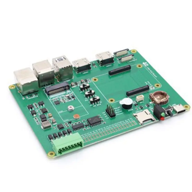 FFYY-For Raspberry Pi CM5 POE Expansion Board Featuring Multiple Interface Slots- Perfect For Developers And Technology Lovers T