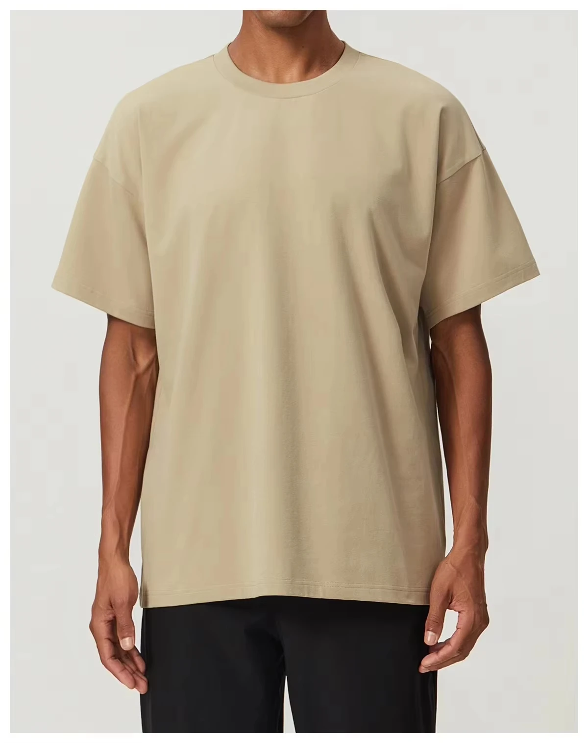 تي شيرت صيفي كبير الحجم من WAVLATII للنساء والرجال بني غير رسمي ملابس الشارع الكورية تي شيرت للجنسين أساسي متين للشباب ملابس علوية رائعة