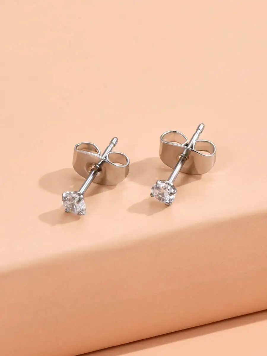 

Cubic Zirconia Stud Earrings For Women