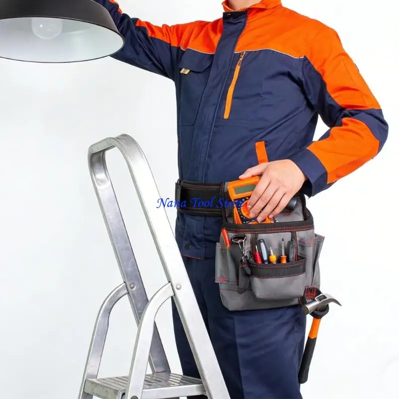 31GJ Multi Compartment Padded Insulated Tool Waist Belt for Professionals