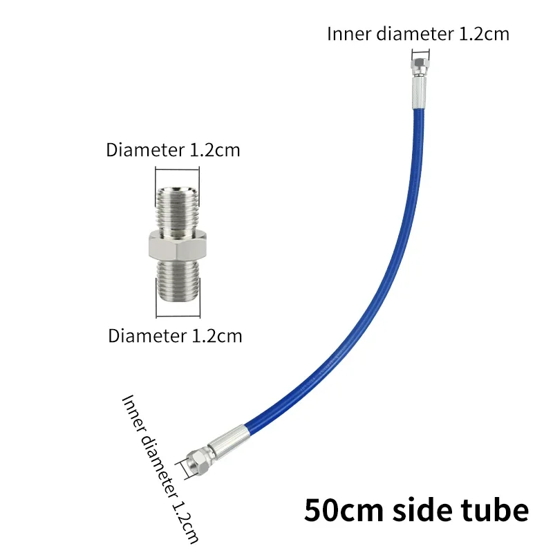Imagem -02 - Pintura Pulverizador Peça de Reposição Mangueira de Pulverização Pulverizador de Pintura Tubo de Conexão 5800psi 4