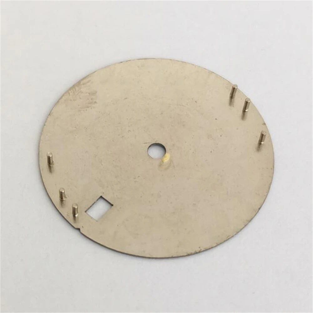 Quadrante dell'orologio con calendario singolo da 28,5 mm per movimento NH35 NH36 4R 7S Parte modificata Quadrante luminoso verde debole Accessori per orologi