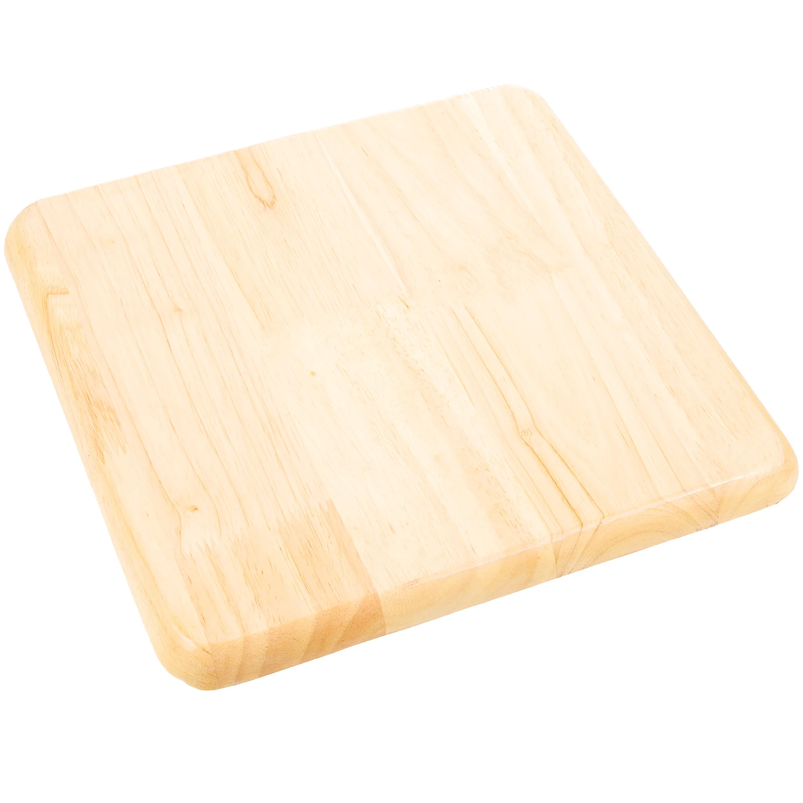 Square Stool Seat Replacement for Restaurant Chair Plastic Household Solid Wood Home