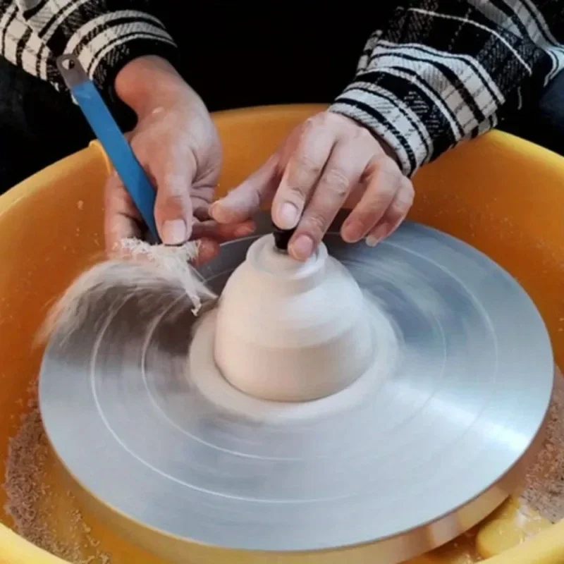 4-Piece Set Pottery Trimming Positioning Center Point Bearing DIY Ceramic Trimming Bottom Fixing Clay Molding Pottery Tools