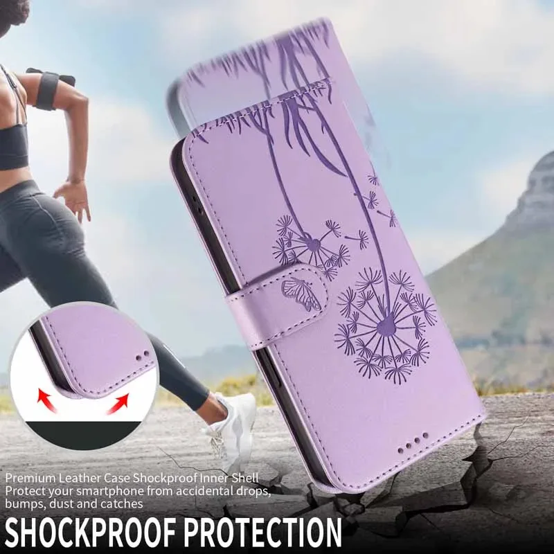 Skórzane etui portfel z funkcją stojaka na karty do Motorola Moto G15 G35 G55 G75 G85 G14 G24 G34 G54 Power G84 G13 G23 G53 G73 — zdjęcie produktu 3