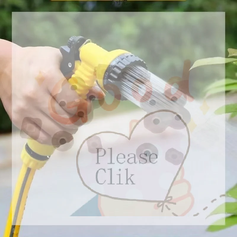 Irrigation Garden Watering  Thumb Control Water Hose Nozzle Sprayer Hose Spray Nozzle Garden Spray Irrigation Watering Nozzle