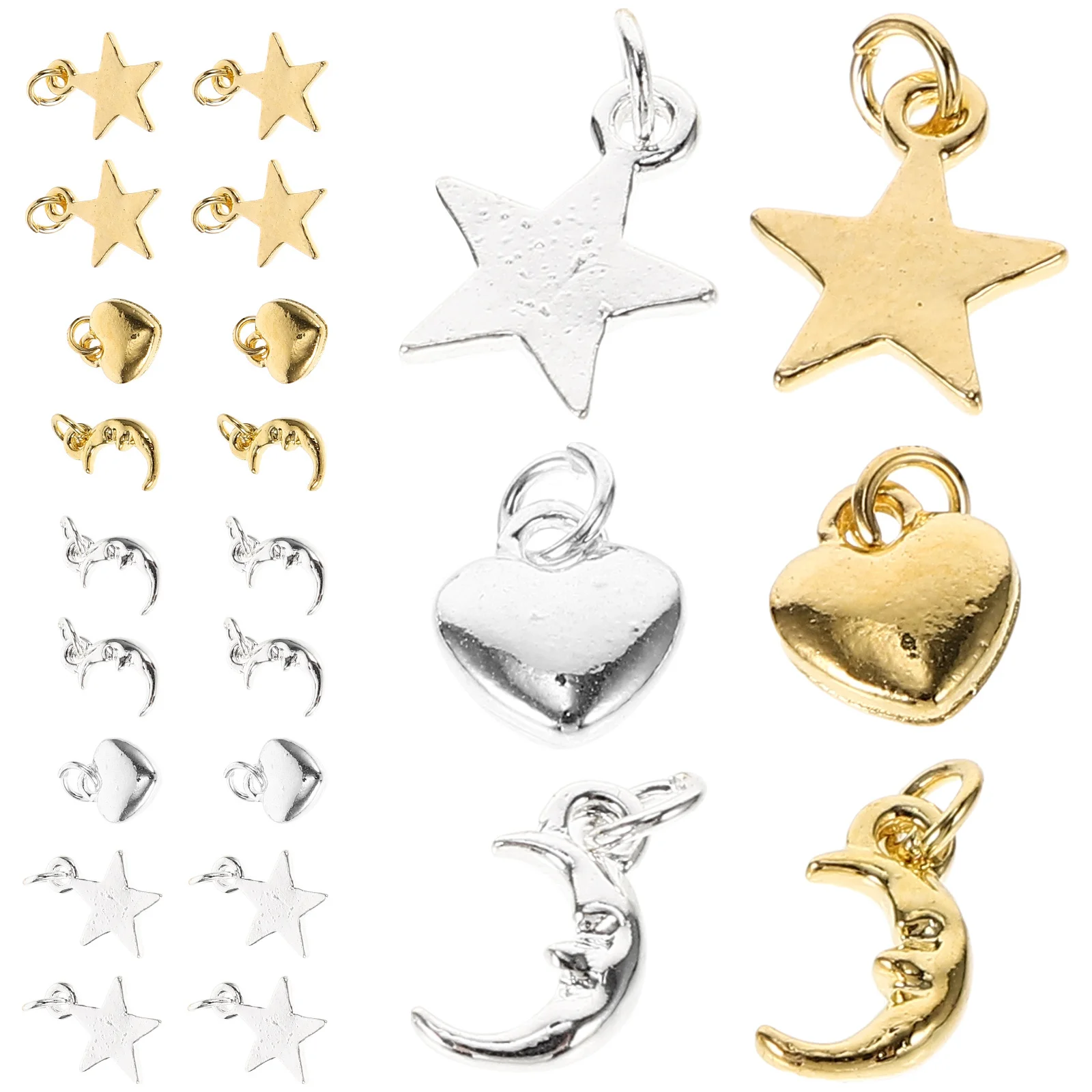 1 set 1 Set Nail Dangle Charms With Drill Tool Compact Manicure Piercing Pendant Kit For Nail Art Diy Decor Accessories