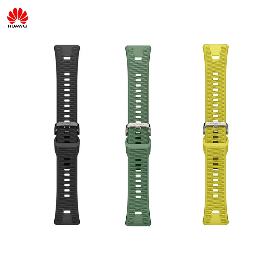 HUAWEI WATCH GT7 Pro Easy Cross Fluoro Rubber Strap Yellow /Black /Green 22mm Watchband Smartwatch Wristband for GT6 Pro 46mm