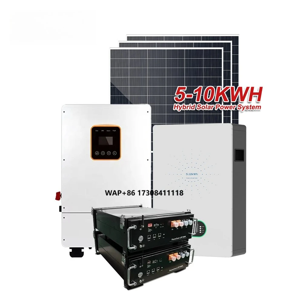 

Hybrid 10kw/20kw/30kw Home Solar Panel System with Lithium Ion Battery Inverter and MPPT Solar Power Storage