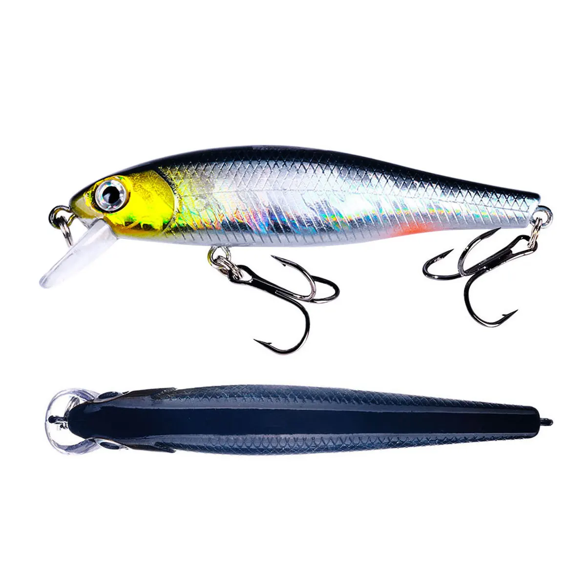 Minnow Crank Wobbler Jerkbait Angelköder 8,8 cm 9G Isca Künstlicher Carkbait Swimbait Tackle für Barsch Hecht Karpfen