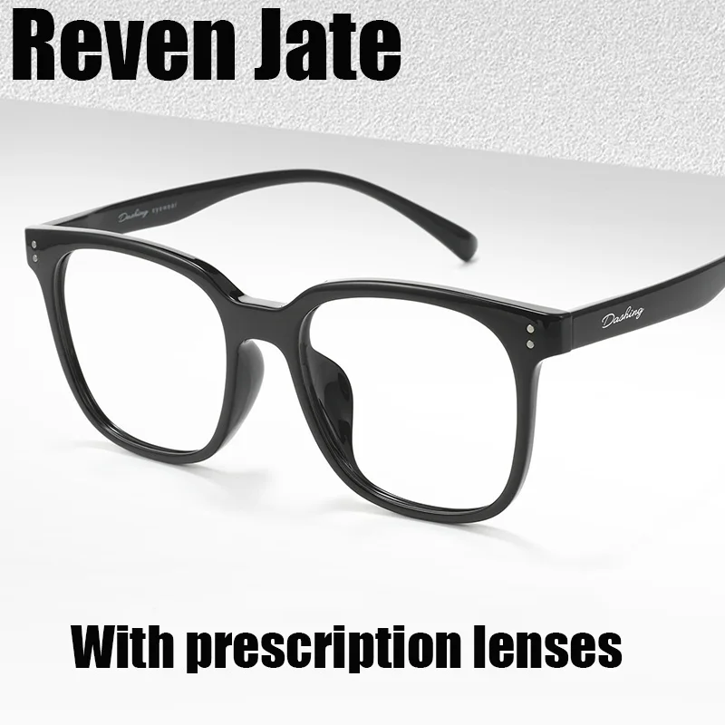 

Женские модные квадратные очки Reven Jate H1075, очки по рецепту, оптическая оправа TR-90