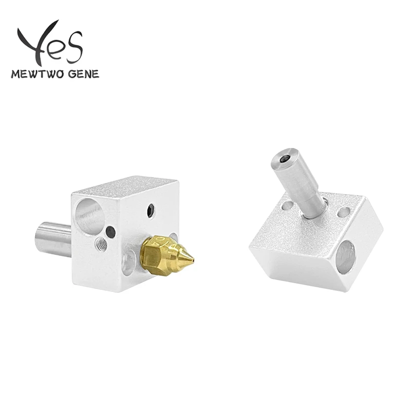 Ender3 S1 Extruder Hot End Kit 1.75mm 0.4mm Nozzle Aluminum Heating Block 3D Printer Accessories