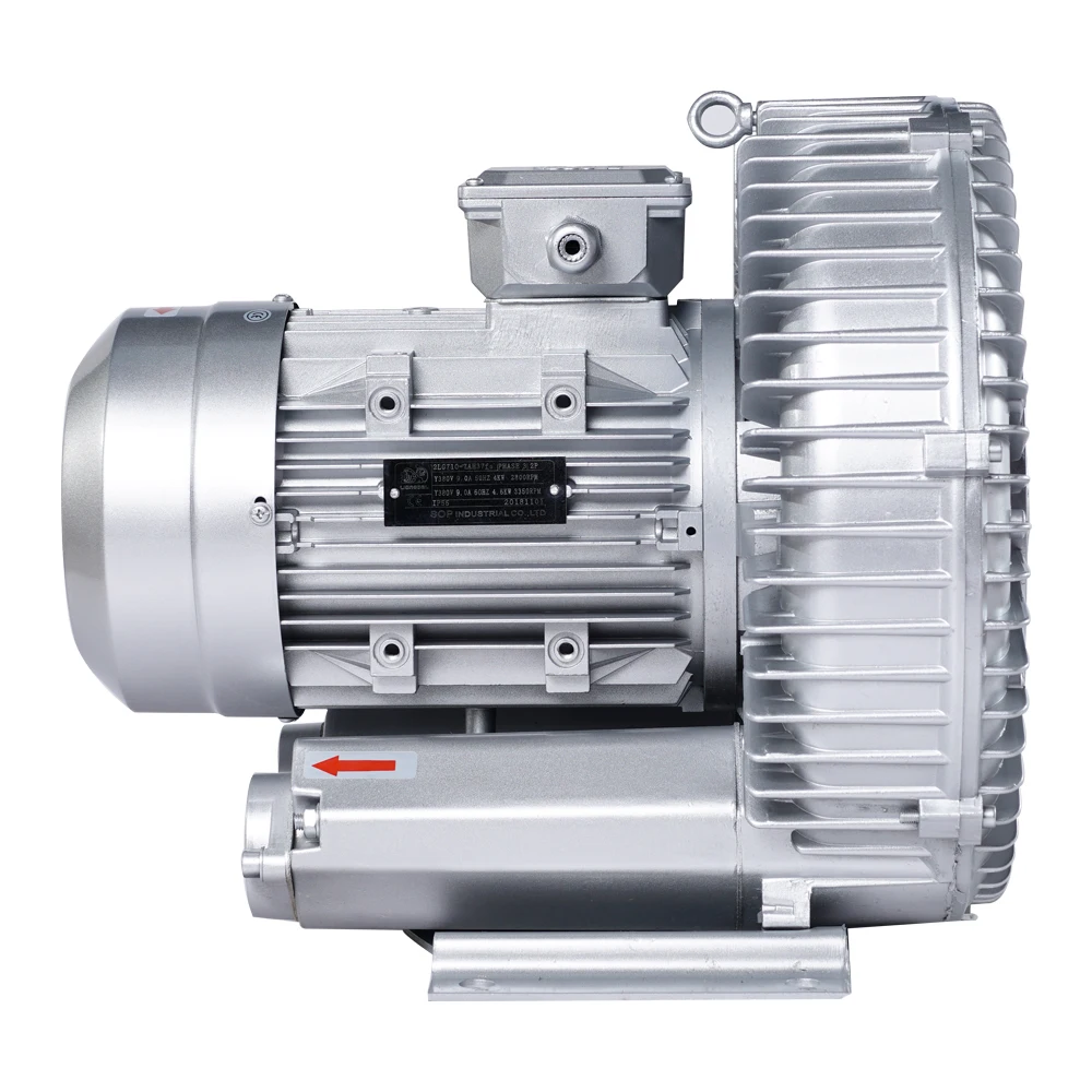 High Quality Factory Supply 4kw High Pressure Air Blower Fan for Car Wash