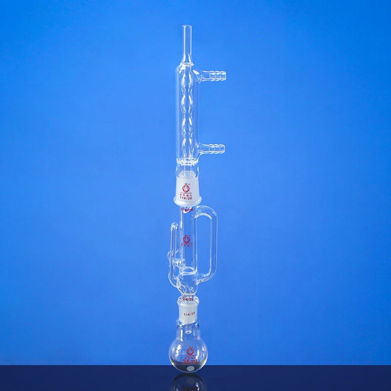 

LH LABWARE Trace Soxhlet extractor, Suitable for extracting small amounts of samples, Borosilicate glass, LH-277-086