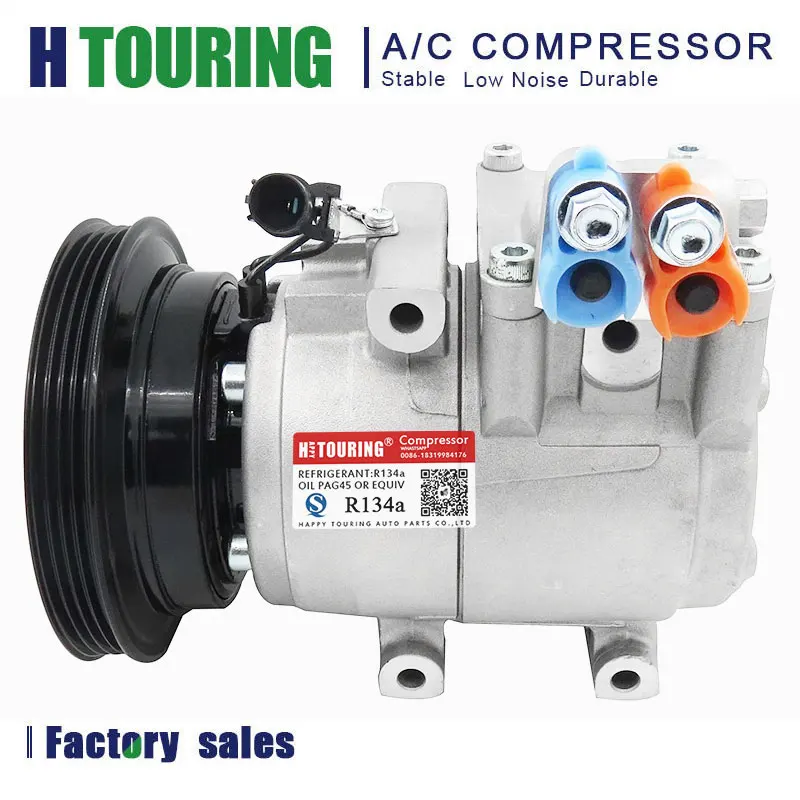 

AC COMPRESSOR FOR Hyundai Starex H200 H1 H-1 Bus 977014A450 97701-4A450 F500-QBVEB-02 F500-QBVEB-03 F500-QBVEB-01 QBVEB-03 91045