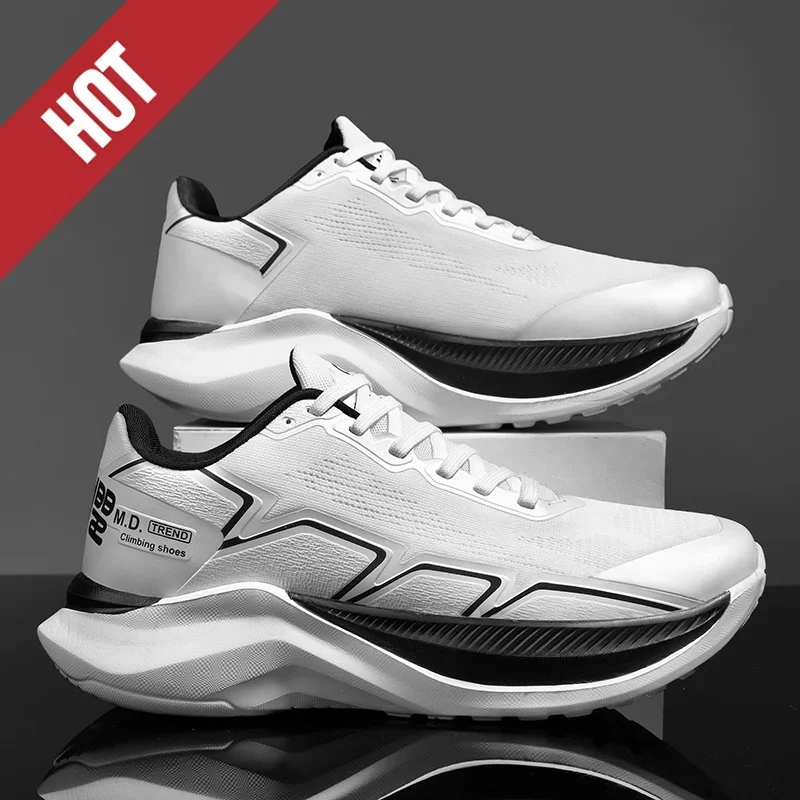 ماراثون أحذية الجري الرياضية للرجال وسادة هوائية قابلة للتنفس خفيفة الوزن للرجال مريحة للمشي أحذية رياضية للتنس في الهواء الطلق #2