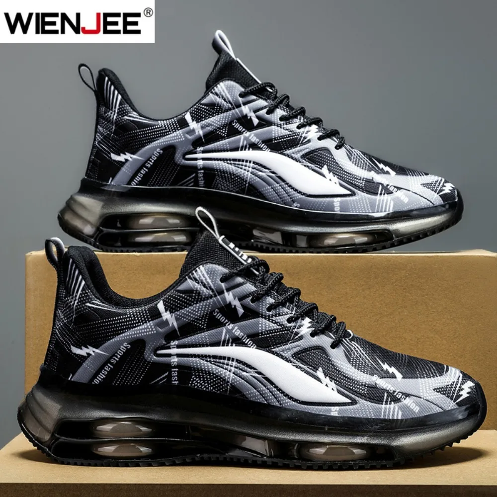 أحذية رياضية عالية الجودة للرجال الاتجاه الأسود منصة حذاء كرة السلة الرجال عادية الأبيض رياضة المشي أحذية رياضية الرجال المدرب حجم كبير 47 #4