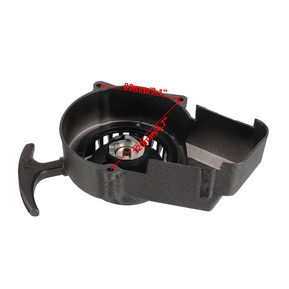 Aluminiowy rozrusznik szarpany do silników 2-suwowych 43cc 47cc 49cc, do Pocket Bike, Mini Moto, Skuterów, ATV, Quadów, Dirt Bike - części