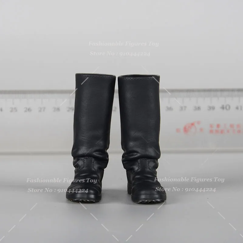 أحذية طويلة للجنود الذكور بمقياس 1/6، أحذية قتالية عسكرية طويلة، أحذية مطاطية، أحذية مجوفة تناسب نماذج الدمى المتحركة مقاس 12 بوصة