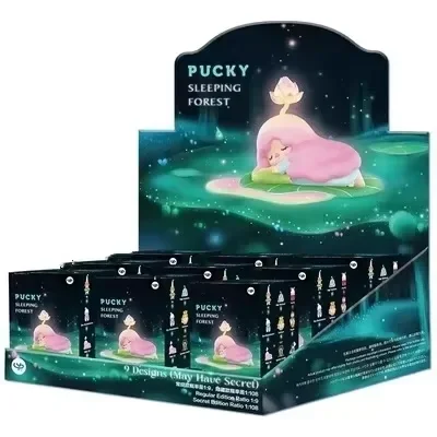 

Original Pucky Sleeping Forest Series Blind Box Toys Kawaii Surprise Guess Bag Cute Doll Anime Figure Home Model for Girls Gift