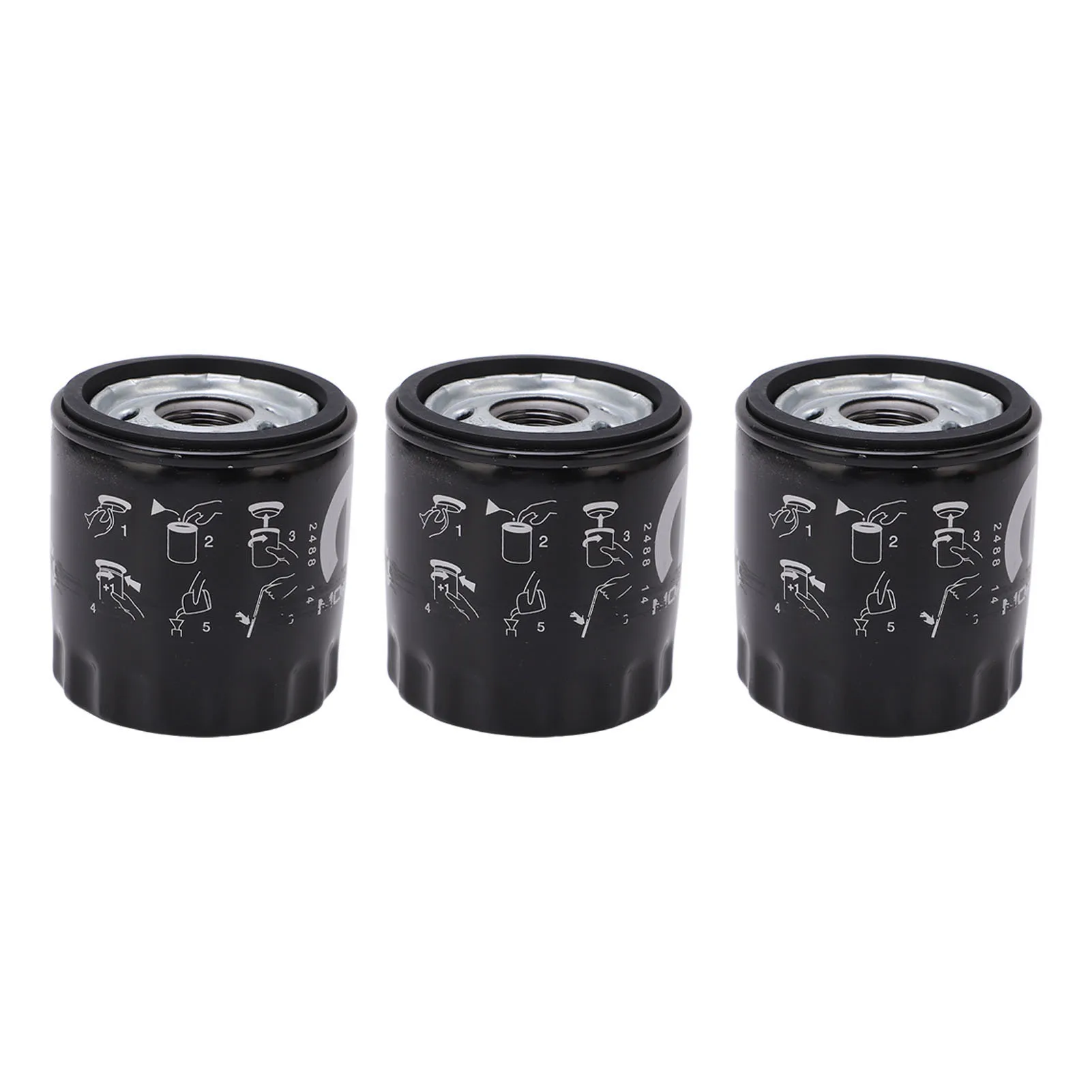 

3 шт., масляный фильтр двигателя MO 339, ударопрочный, из алюминиевого сплава, замена для Jeep Chrysler Dodge