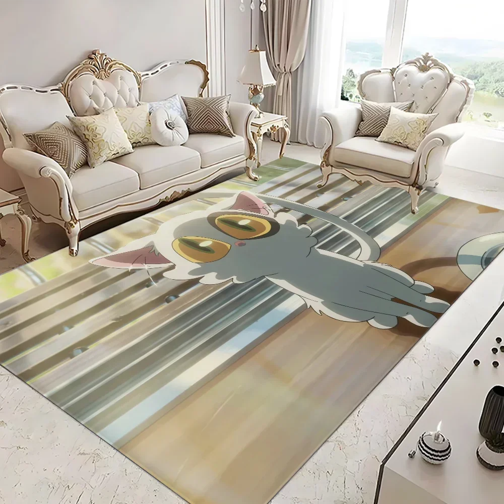 1PC Suzume Makoto Shinkai Animated Films Floor Mat Entrance Door Mat Washable Non-Slip Living Room Sofa Chairs Area Mat Welcome