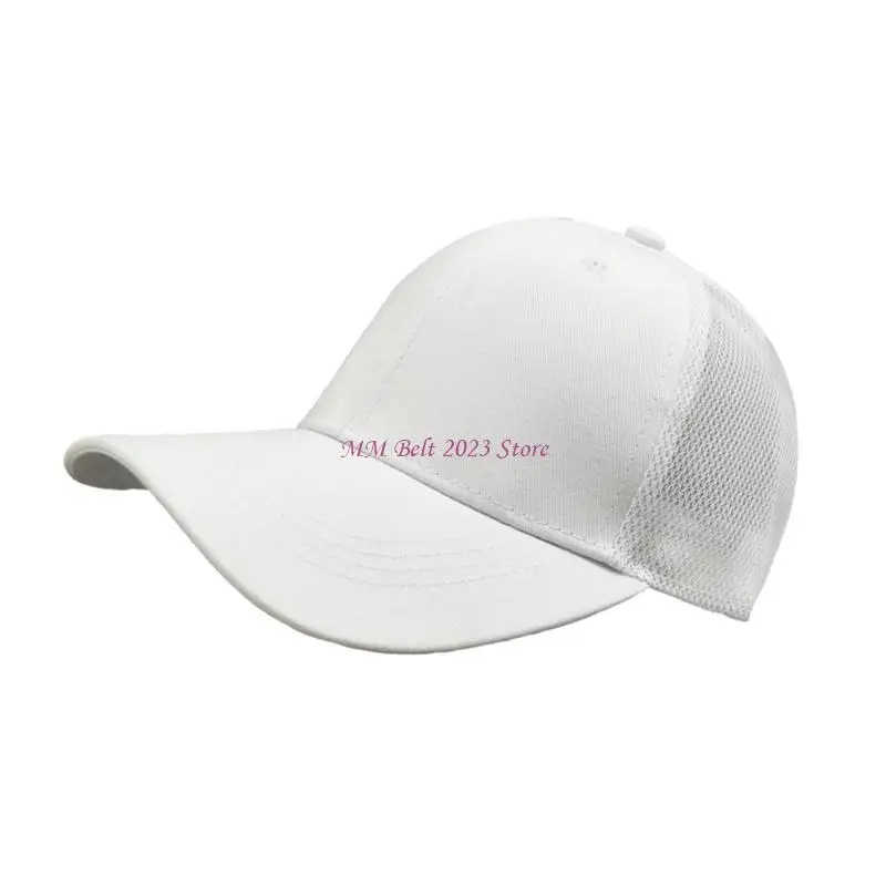 Czapka z daszkiem z kucykiem 49ME dla kobiet z regulowanym rozcięciem na włosy