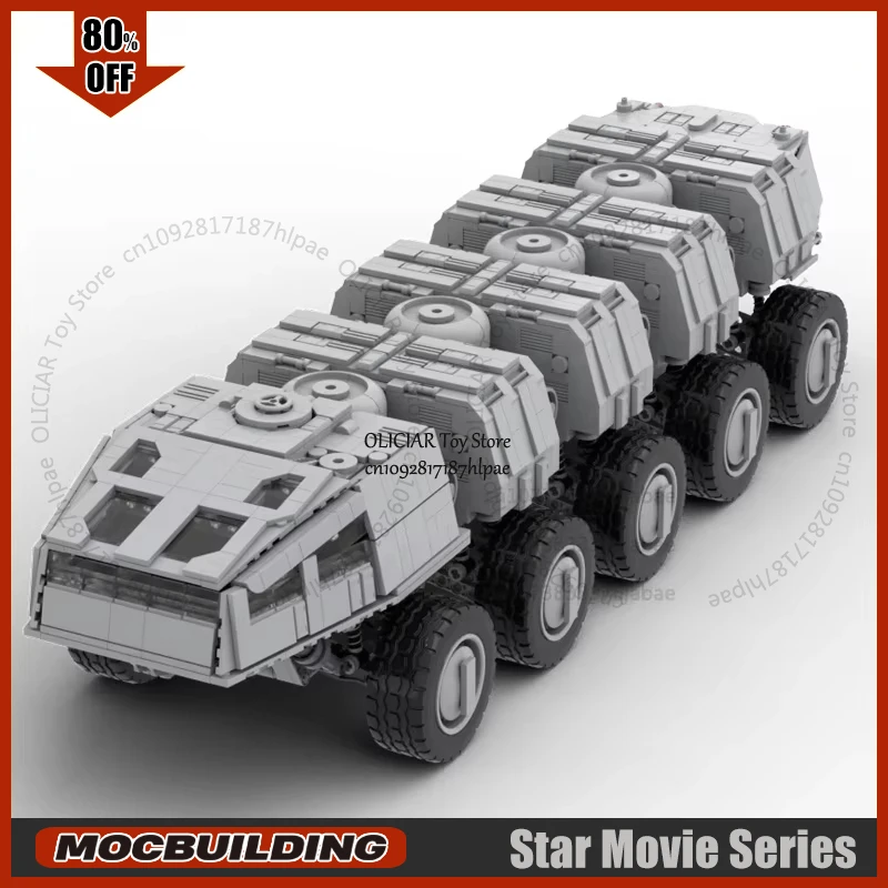 Movie Scene MOC Imperial Compact Assault Transport Building Blocks Creative Technology Bricks Education Display Toys Xmas Gifts