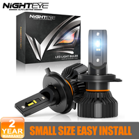 NIGHTEYE H4 LED Car Lamps H7 H11 H8 H9 9005 HB3 9006 HB4 H1 H13 9004 Car Headlight Bulbs 50W 8000LM 6500K Mini Size Headlamp