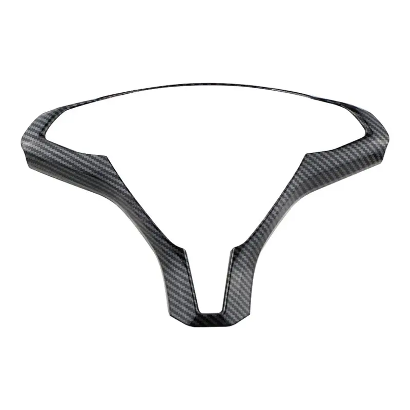 

Reliable Car Steering Wheel Frame Sticker For Tesla Model S Model X Inner Steering Wheel Decoration Trim Cover Accessories Frame